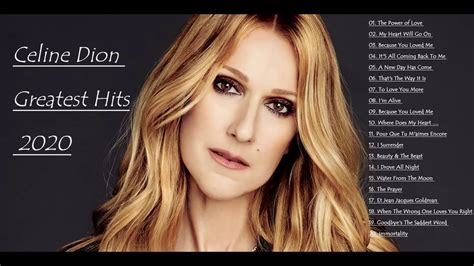 celine dion complete albums.